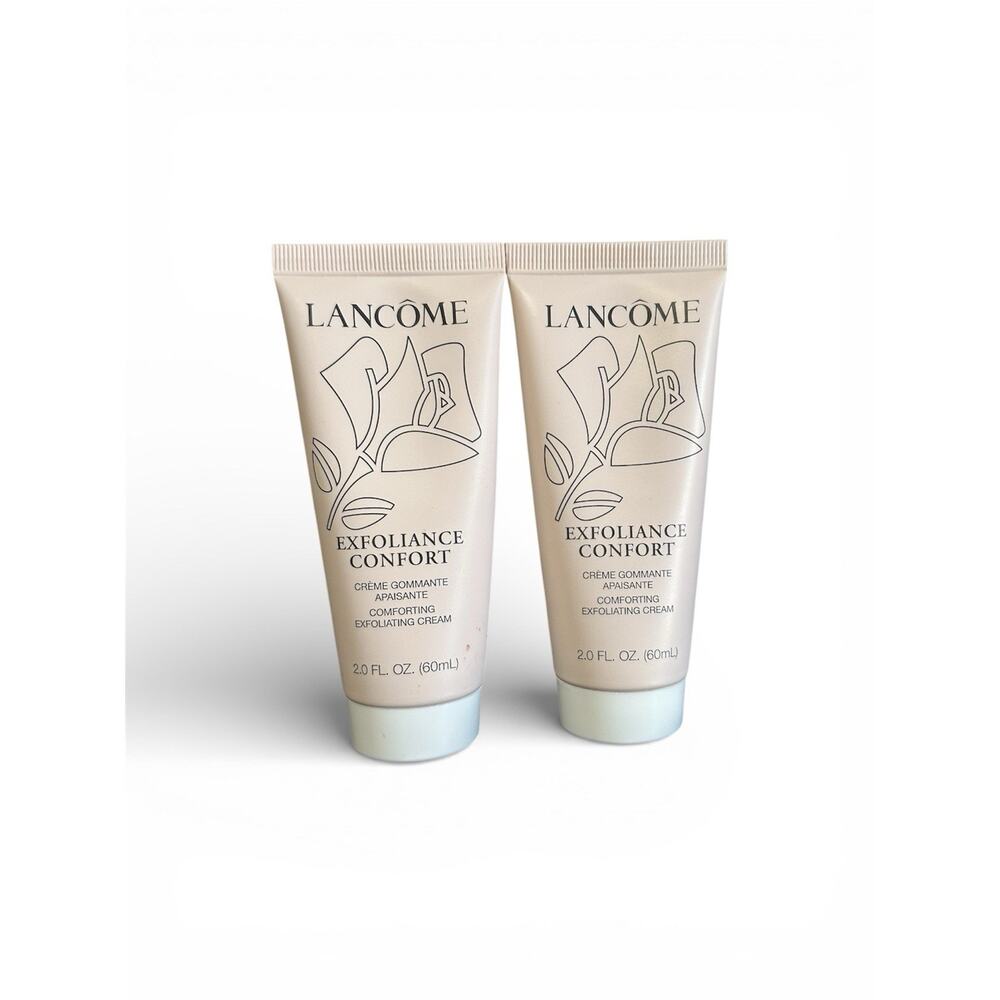 Lancôme Exfoliance Comfort ~ 2x Comforting Exfoliating Cream - 2 oz New
